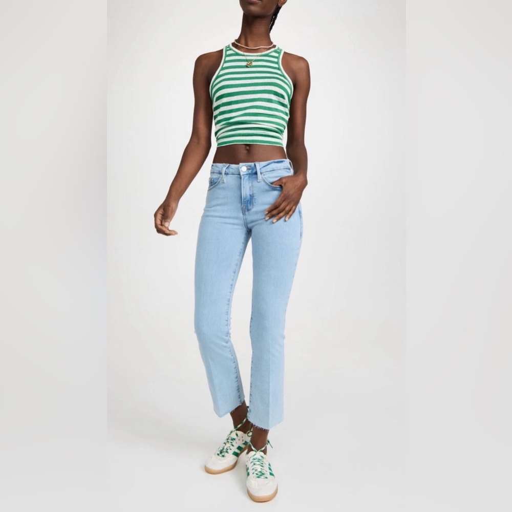 Frame Denim Le Crop Mini Boot Jeans - Picture 2 of 12